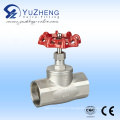 Acier inoxydable Y-Type Thread Globe Valve